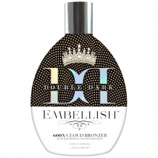 Крем для солярия Brown Sugar Double Dark Embellish 600X Cloud Bronzer для невероятного темного загара, 400 мл