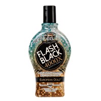 Крем для солярия European Gold FLASH BLACK 4000X, темный бронзовый оттенок
