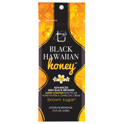 Крем для солярия BLACK HAWAIIAN HONEY 200X на основе маточного молочка и экстрактов экзотических фруктов