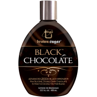 Крем для солярия BLACK CHOCOLATE 200X с супер шоколадными бронзантами, эффект гарантирован 