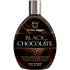 Крем для солярия BLACK CHOCOLATE 200X с супер шоколадными бронзантами, эффект гарантирован 