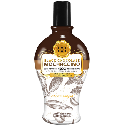 Крем-суфле с ультратемными бронзантами MOCHACCINO 400X с экстрактом жаренных зерен кофе, темной карамелью и взбитыми сливками