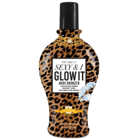 Крем для загара в солярии SEXY & I GLOW IT 400X мгновенного действия с темными бронзантами и эффектом сияния