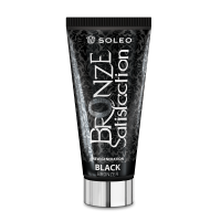 Крем для загара в солярии Soleo BLACK BRONZER очень сильный бронзатор с маслом макадамии