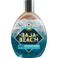 Крем для солярия BAJA BEACH 200X с бронзантами для глубокого загара, защита татту