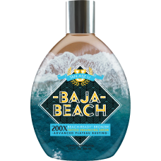 Крем для солярия BAJA BEACH 200X с бронзантами для глубокого загара, защита татту