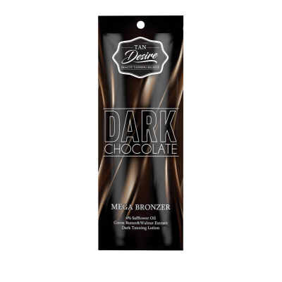 Крем для загара в солярии Tan Desire Dark Chocolate с экстрактом темного шоколада и грецким орехом 15 мл
