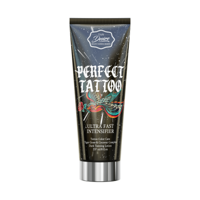 Крем для солярия с темными бронзантами Tan Desire Perfect Tattoo и защитой татту 237 мл