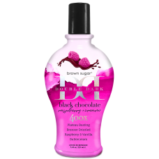 Крем для загара в солярии BLACK CHOCOLATE RASPBERRY CREAM 400X для ультратемного оттенка, с омолаживающим эффектом