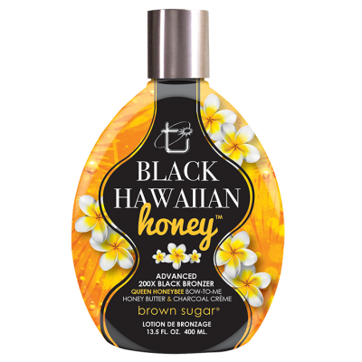 Крем для солярия BLACK HAWAIIAN HONEY 200X на основе маточного молочка и экстрактов экзотических фруктов