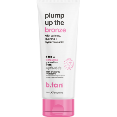 Лосьон для автозагара PLUMP UP THE BRONZE с подтягивающим эффектом