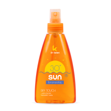 Солнцезащитный спрей  Dr.Kelen F30 Bronz dry touch надежная защита от воздействия солнечных лучей 150 мл