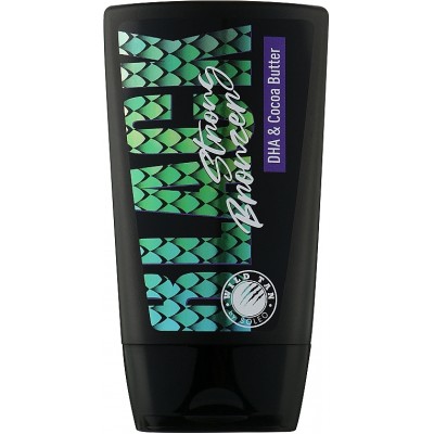 Крем для загара в солярии Soleo Wild Tan Black Strong Bronzer с бронзантами DNA и маслом какао 125 мл