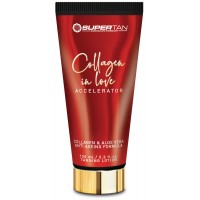 Крем для загара в солярии Supertan Collagen in Love активатор загара с коллагеном, супер омолаживающий эффект 150  мл
