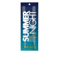 Крем для загара в солярии Soleo Basic Summer Night 15 мл с мощными бронзантами и конопленным маслом