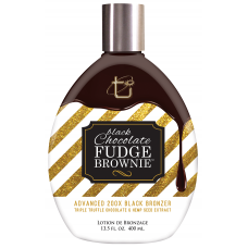 Крем для солярия с тройным трюфельным шоколадом Fudge Brownie 200X, эффект потрясающий после первого применения