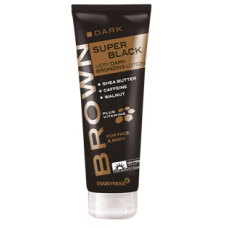 Крем для солярия Super Black VERY DARK BRONZER с темный бронзантом, к-офеином и т-ирозином 