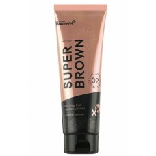 Крем для солярия Tannymaxx Super Brown Bronzer с натуральным бронзантом, подтягивающим эффектом и супер уходом